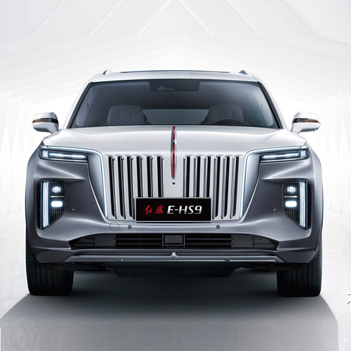 Hongqi E-HS9 ajoneuvosähköautot valmistettu Kiinassa